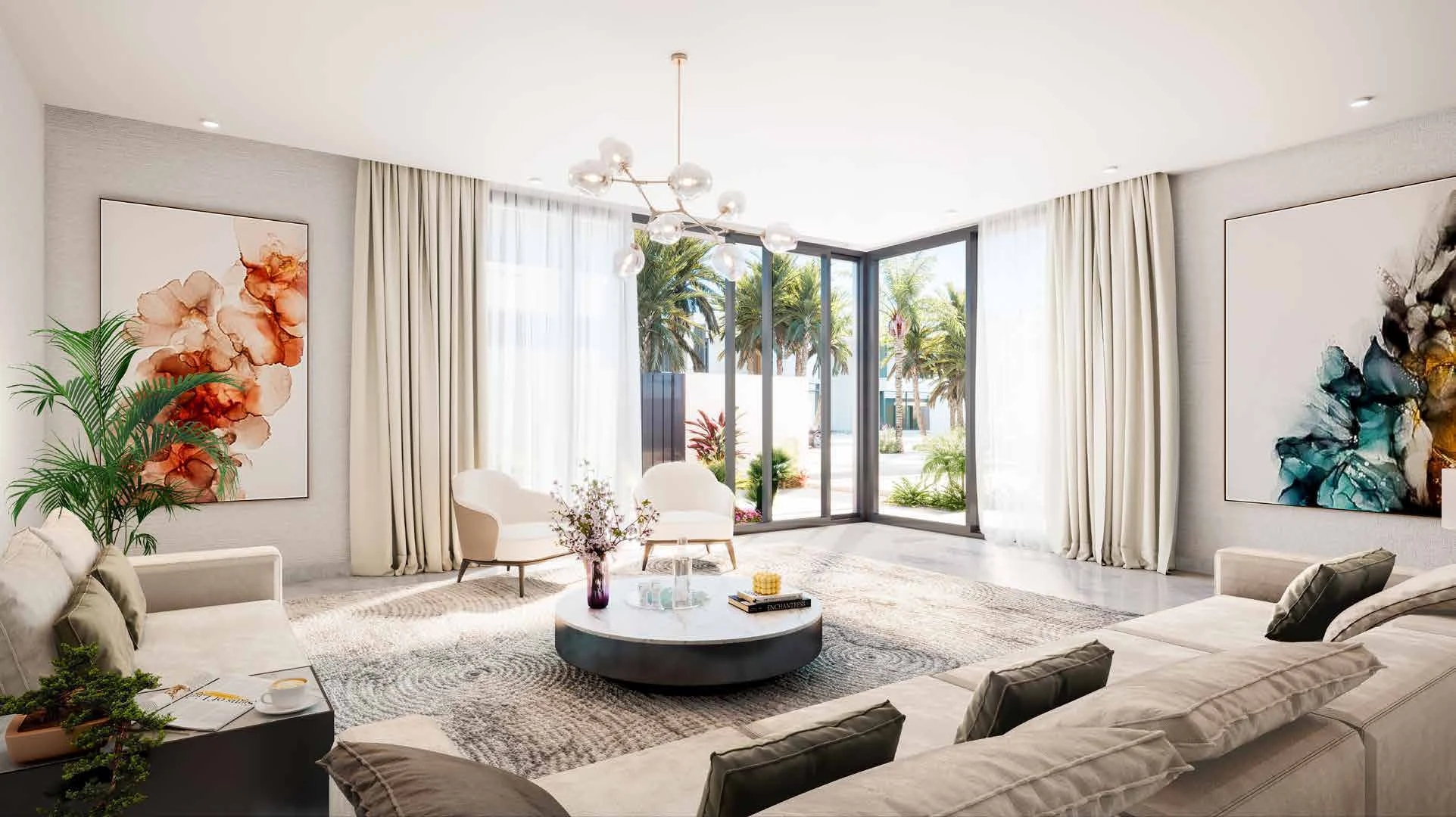 Saadiyat Lagoons living room