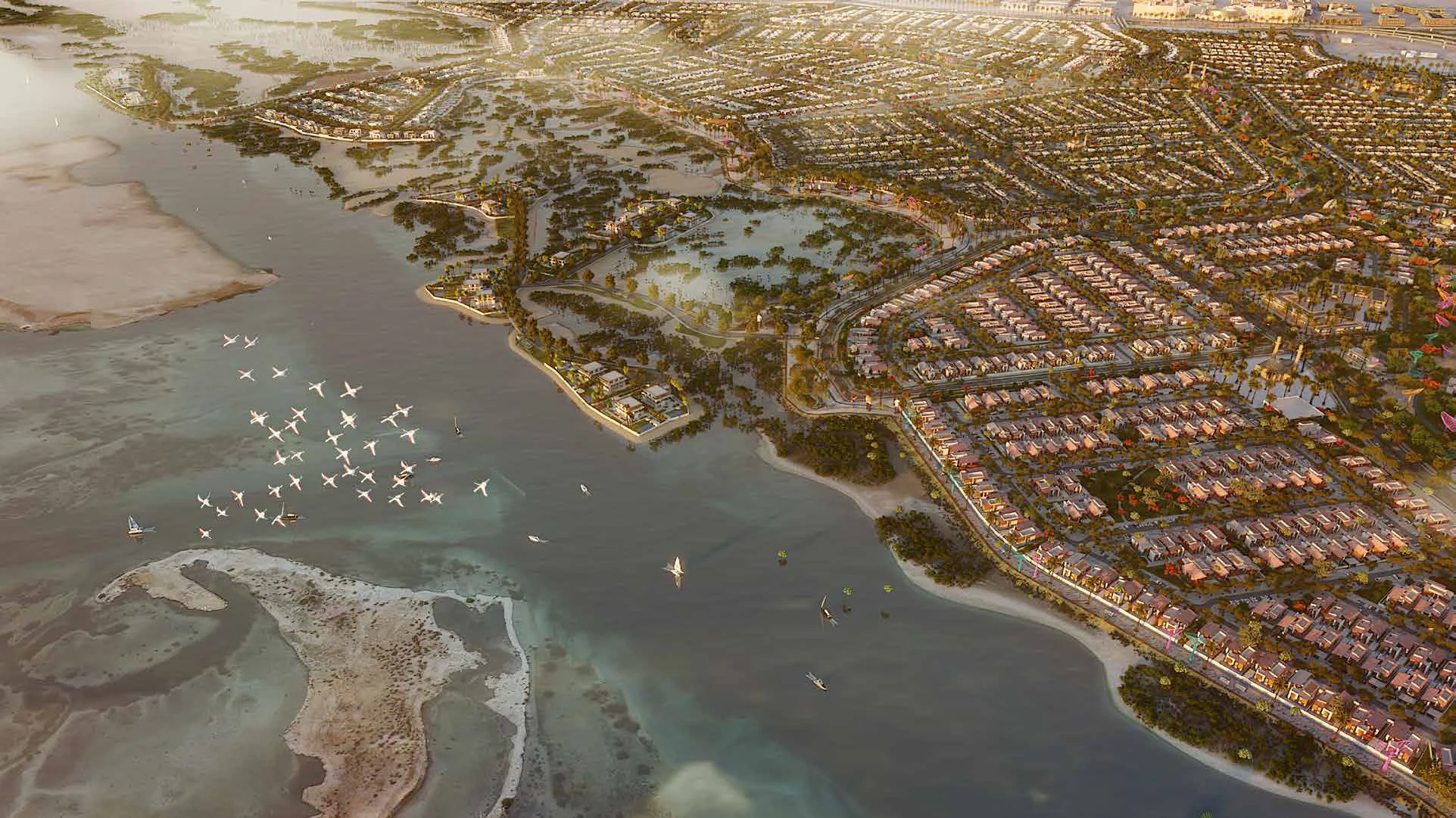 Saadiyat Lagoons masterplan